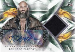 2019 Topps WWE Undisputed Wrestling  Tommaso Ciampa Undisputed Autograph Relic Greenパラレル版 12/50