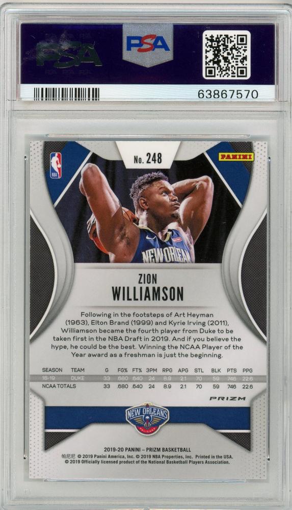 ミントモール / MINT 三宮店 / 2019-20 Panini Prizm Basketball Zion