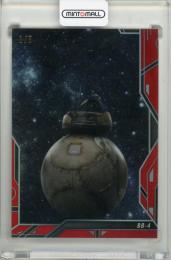 2018 TOPPS Finest Star Wars Droids and Vehicles Red Refractors #DV5 BB-4 【1/5】