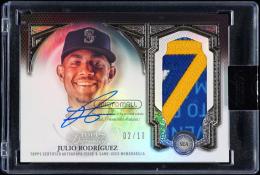 2023 Topps Dynasty Julio Rodriguez #DAPJR2 Autograph Patches【2/10】 Seattle Mariners