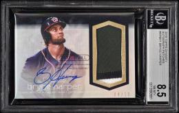 2018 Topps Dynasty Bryce Harper #APBH1  Autograph Patches【4/10】【BGS8.5/AU10】 Washington Nationals