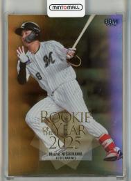 2026 BBM Rookie Edition 西川史礁 Rookie of the Year 千葉ロッテマリーンズ