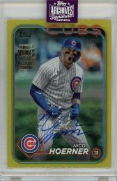 2025 Topps Archives Signature Series Active Player Edition Nico Hoerner Autographs #204【1/1】