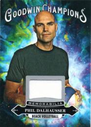 2020 UPPER DECK Goodwin Champions  Phil Dalhausser (Beach Volleyball) Memorabilia