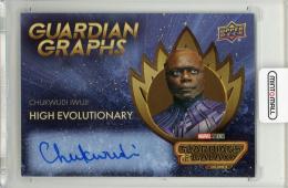 2024 Upper Deck Marvel Guardians of The Galaxy Vol.3  Chukwudi iwuji as High Evolutionary Guardian Graphs Horizontal 【GGH-CI】