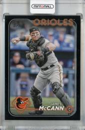 2024 Topps Series 2 James McCann Black #448 ※左上角折れあり 【56/73】 Baltimore Orioles