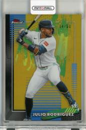 2026 Topps Finest Julio Rodriguez Gold Refractors #13【04/50】
