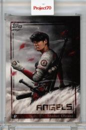 2021 Topps Project70 Shohei Ohtani 1991 Topps by Chuck Styles【#491】 Los Angeles Angels