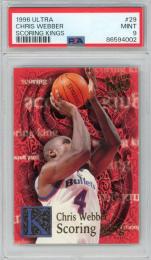 1996 ULTRA SCORING KINGS Chris Webber #29【PSA9】 Washington Bullets