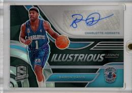 2020-21 Panini Spectra  Baron Davis Illustrious Legends Signatures Auto #18 77/99
