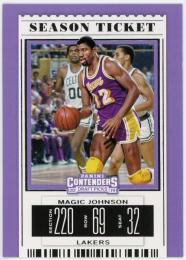 2019-20 Panini Contenders Draft Picks Variations #40 Magic Johnson