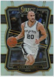 2017-18 Select Prizms Silver #152 Manu Ginobili
