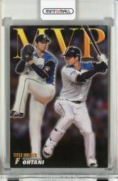 カルビー プロ野球チップス 2017 第1弾 大谷翔平 タイトルホルダーカード《傷あり》 北海道日本ハムファイターズ
