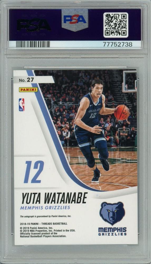 95枚限定】NBA 2018-19 PANINI THREADS渡邊雄太サイン