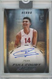 2023-24 TOPPS 3 Full Court Signs / TYLER HERRO(Miami Heat) 【29/49】