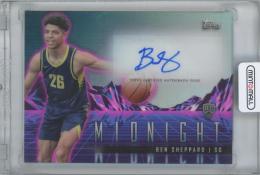 2023-24 TOPPS Midnight Rookie Horizon Signatures / BEN SHEPPARD(Indiana Pacers)