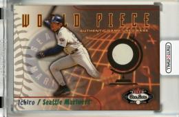 2002 Fleer Box Score Ichiro Suzuki World Piece Game Used #1