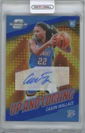 2023-24 PANINI Contenders Optic Up and Coming Autographs Blue / CASON WALLACE(Oklahoma City Thunder) 【02/75】