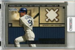 2002 Fleer Showcase Ichiro Suzuki Baseball's Best Memorabilia #15