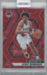 2024-25 PANINI Mosaic Mosaic International Red #165 / SCOOT HENDERSON(Portland Trail Blazers) 【46/75】