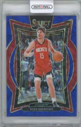 2024-25 PANINI Select Blue Scope Prizms #68 / REED SHEPPARD(Houston Rockets) 【011/249】