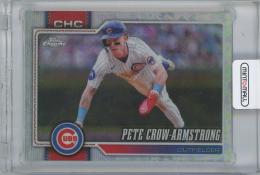 2026 TOPPS Chrome Logofractor #45 / PETE CROW-ARMSTRONG(Chicago Cubs)