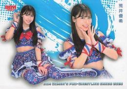 2025 BBM 女子プロレスカード #012横 荒井優希【横型】レギュラーカード