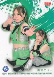 2025 BBM 女子プロレスカード #037 奏衣エリー レギュラーカード RC