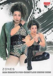 2025 BBM 女子プロレスカード #072 ZONES レギュラーカード