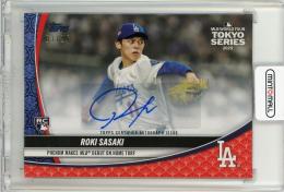 2025 TOPPS Update Japan Edition Roki Sasaki TOKYO SERIES HIGHLIGHTS AUTOGRAPH【03/25】
