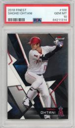 2018 TOPPS Finest Shohei Ohtani #100 RC【PSA10】 Los Angeles Angels