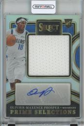 2023-24 Panini Select Basketball Olivier-Maxence Prosper Prime Selections Signatures/RC/#PS-OMP【39/99】 Dallas Mavericks