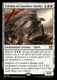【WOC】【ENG】〈066-R-W〉《万戦の幻霊/Eidolon of Countless Battles》
