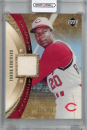 2005 Artifacts Frank Robinson AL/NL Artifacts #FR ※白かけあり【223/325】 Cincinnati Reds