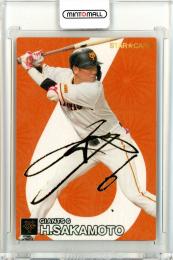 2024 カルビー 坂本勇人 STARCARD 金箔サインカード