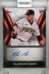 2022 Topps Baseball Japan Edition MacKenzie Gore Autographs #TJA-MG ※白かけあり San Diego Padres