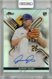 2022 Topps Finest Aaron Ashby Finest Autographs #FA-AA RC Milwaukee Brewers