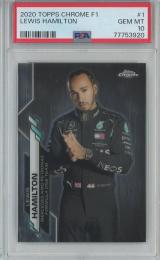 2020 Topps Chrome F1  Lewis Hamilton Base #1 【PSA10】