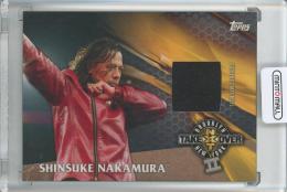 2017 Topps WWE NXT Shinsuke Nakamura - NXT TakeOver: Brooklyn II Mat Relics/Parallels/#MR-SN 【019/199】