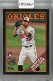 2023 Topps Update Series Grayson Rodriguez 1988 Topps Baseball Black #88US-48 RC ※白かけあり 【104/299】 Baltimore Orioles