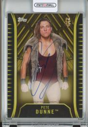 2018 Topps WWE NXT Pete Dunne Autographs/Gold Parallels/#A-PD【09/10】