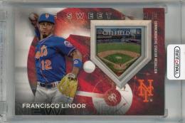 2024 Topps Series 1 Francisco Lindor Home Sweet Home Stadium Medallions #HSH-FL 【229/299】 New York Mets