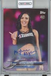 2018 Topps WWE Peyton Royce Autograph/RC/#158【24/99】 SmackDown Live