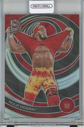 2023 Panini Chronicles Spectra WWE Hulk Hogan Red Prizm/#398【166/199】 Legends