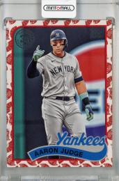2024 Topps Japan Edition Aaron Judge 89 Topps Koi Fish #89J-7 ※裏面白かけあり New York Yankees