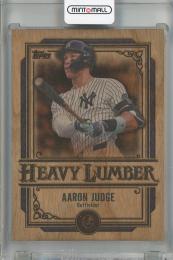 2025 Topps Series 1 Aaron Judge Heavy Lumber #HL-3 ※裏面傷・めくれあり New York Yankees