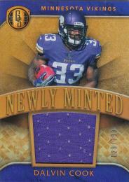 2017 PANINI Gold Standard Minnesota Vikings Dalvin Cook  Newly Minted Memorabilia #17 029/199