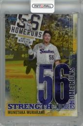 2023 Topps NPB 村上宗隆 STRENGTH in NUMBERS Gold Foil【09/50】 東京ヤクルトスワローズ