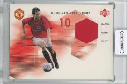 2002-2003 Upper Deck Manchester United ruud van nistelrooy Match Worn Shirt/#RvN-MWS Manchester United