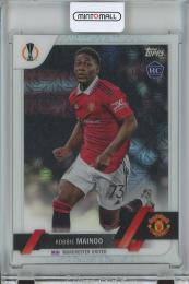 2023 Topps UEFA Champions League Football Japan Edition Kobbie Mainoo Base/RC/Mojo Parallels/CHROME VARIATIONS/#118 Manchester United